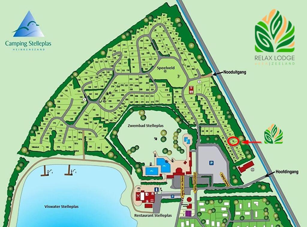 'Relax Lodge Sea' - Wellness Lodge In Zeeland - Private Sauna - Airco - Garden - Outdoor Swimming Pool - Free Wifi, Towels & Bed Linen Heinkenszand المظهر الخارجي الصورة