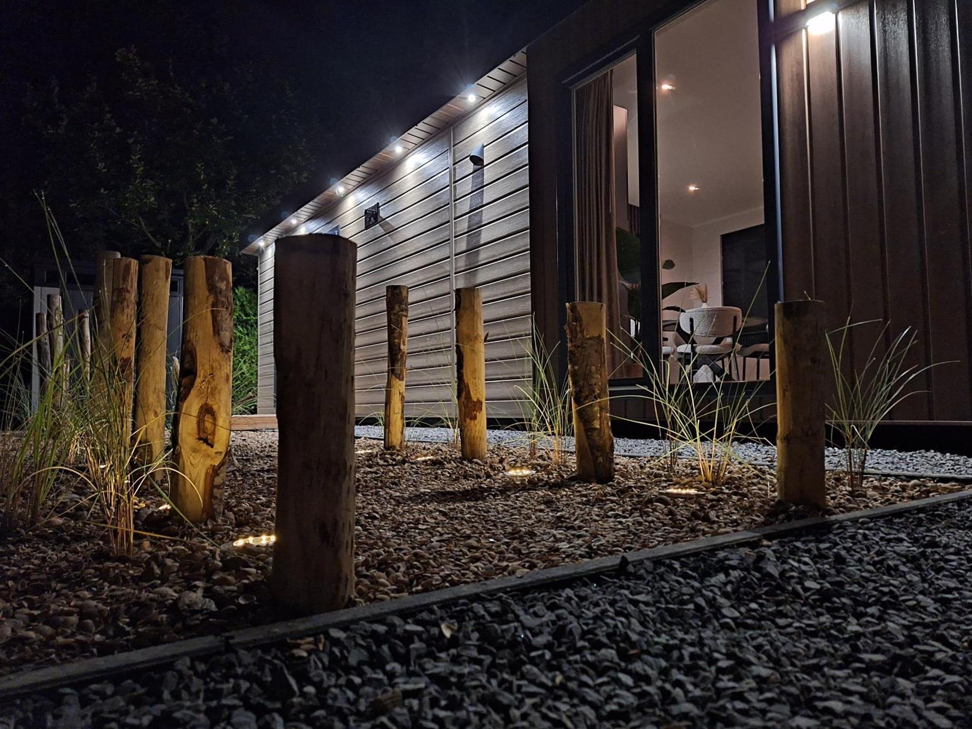 'Relax Lodge Sea' - Wellness Lodge In Zeeland - Private Sauna - Airco - Garden - Outdoor Swimming Pool - Free Wifi, Towels & Bed Linen Heinkenszand المظهر الخارجي الصورة