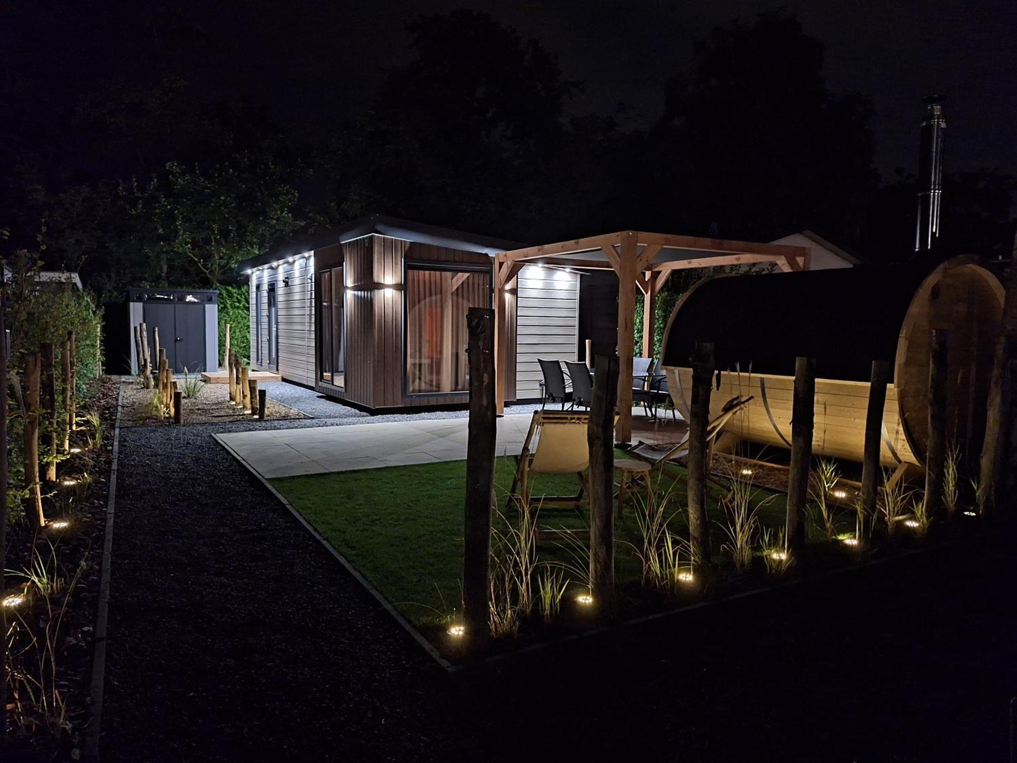 'Relax Lodge Sea' - Wellness Lodge In Zeeland - Private Sauna - Airco - Garden - Outdoor Swimming Pool - Free Wifi, Towels & Bed Linen Heinkenszand المظهر الخارجي الصورة