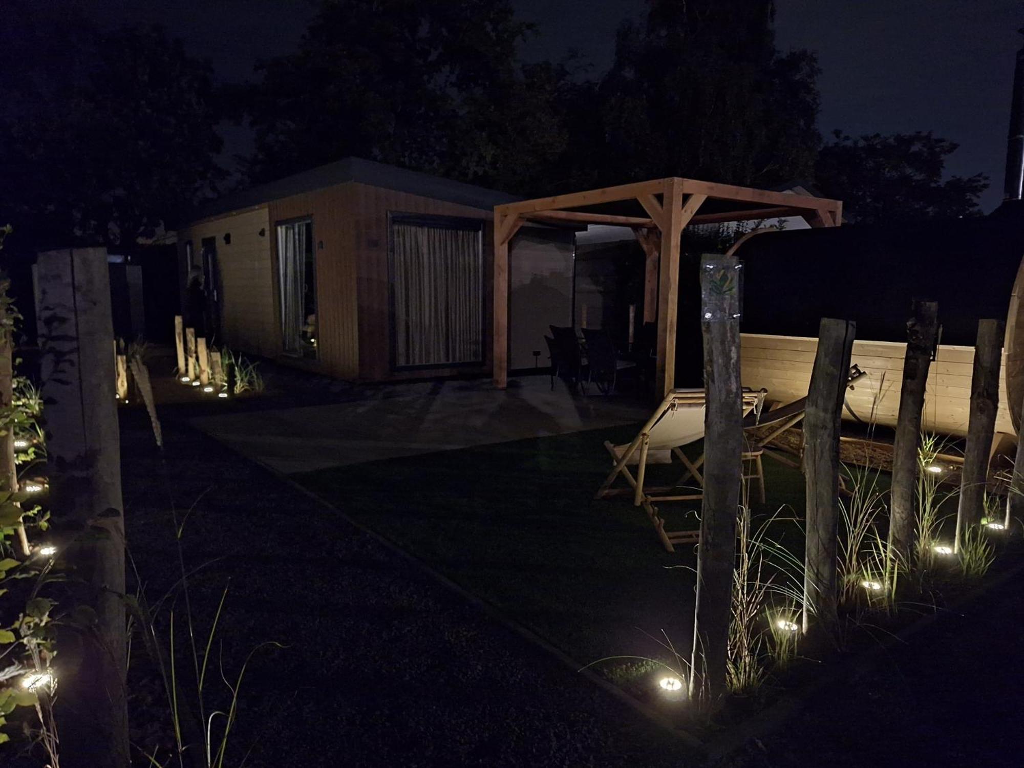'Relax Lodge Sea' - Wellness Lodge In Zeeland - Private Sauna - Airco - Garden - Outdoor Swimming Pool - Free Wifi, Towels & Bed Linen Heinkenszand المظهر الخارجي الصورة